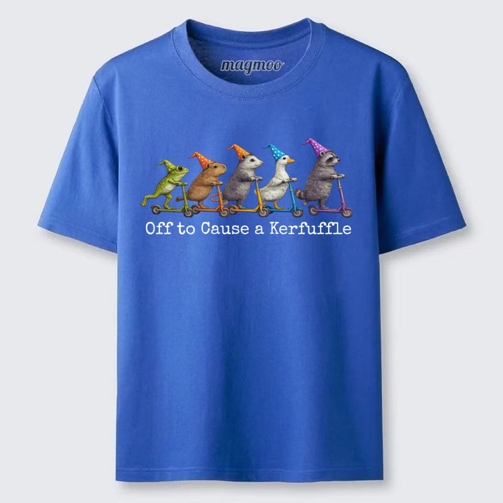 Magmoo Off To Cause A Kerfuffle Frog Classic T-shirt