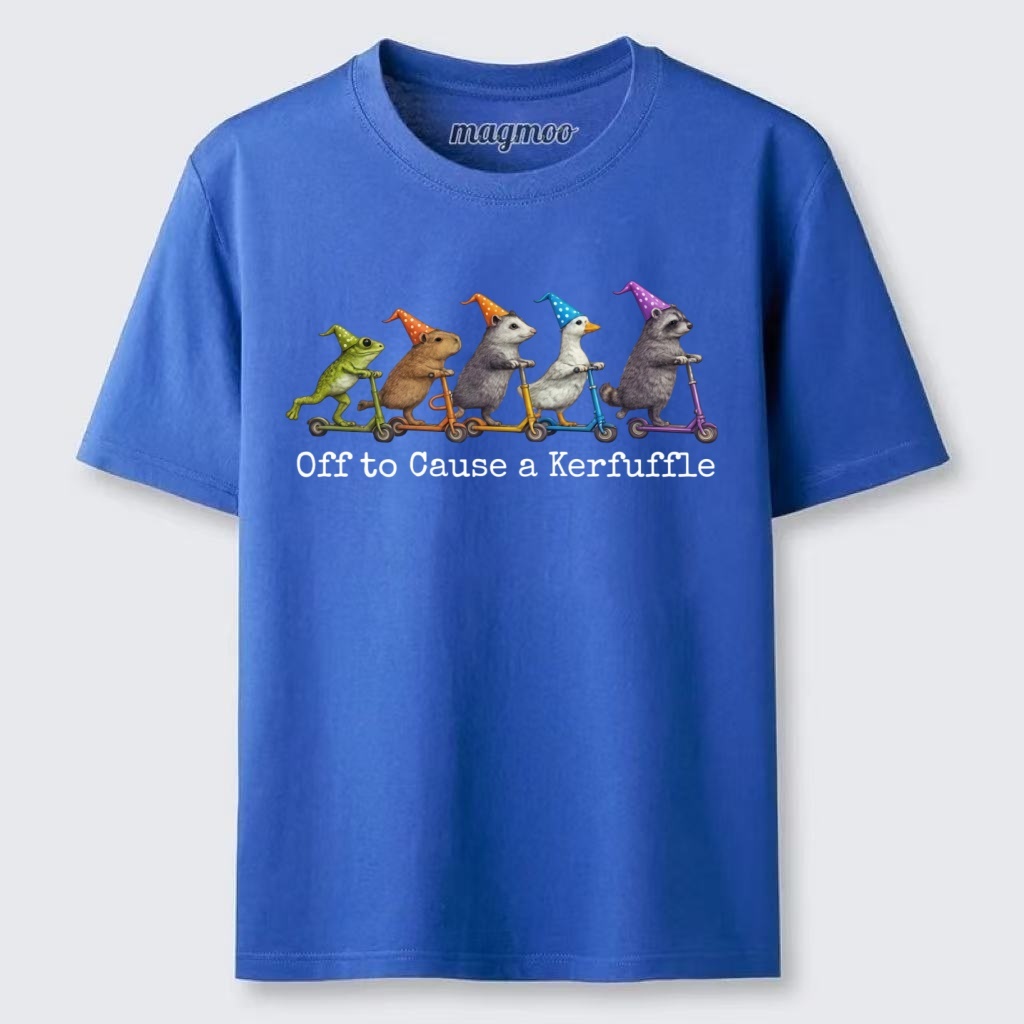 Magmoo Off To Cause A Kerfuffle Frog Classic T-shirt