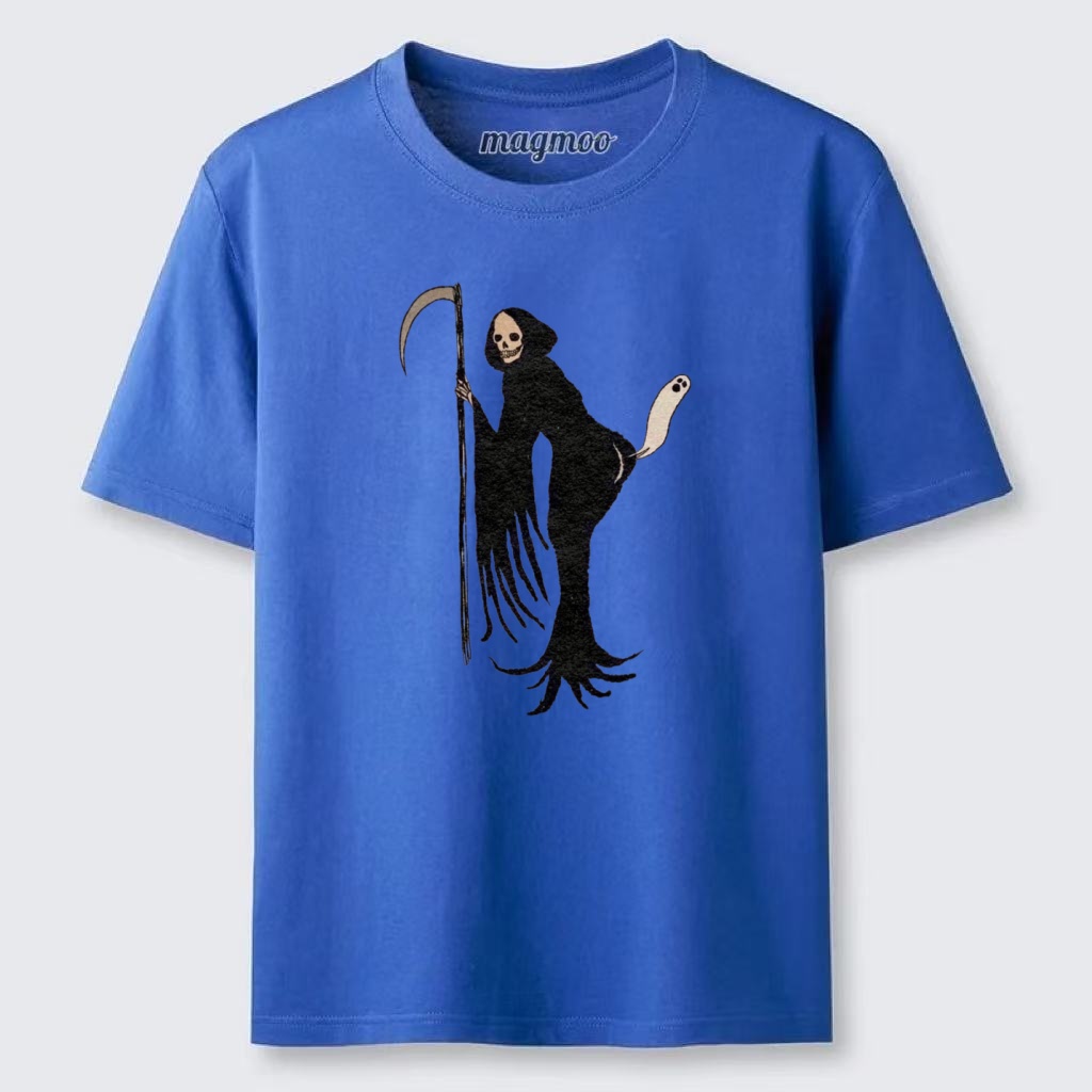 Magmoo Playful Grim Reaper Classic T-shirt