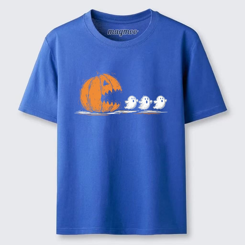 Magmoo Halloween Pumpkin Eat Ghost Classic T-shirt