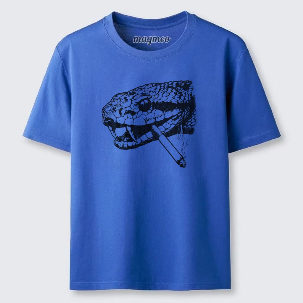 Magmoo Snake Smoke Vintage 90s Classic T-shirt