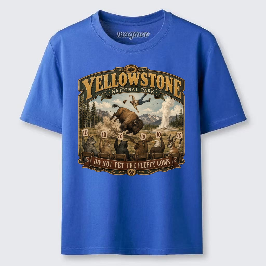 Magmoo Do Not Pet The Fluffy Cows Classic T-shirt