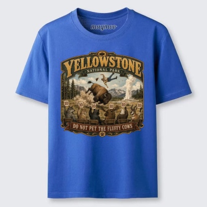 Magmoo Do Not Pet The Fluffy Cows Classic T-shirt
