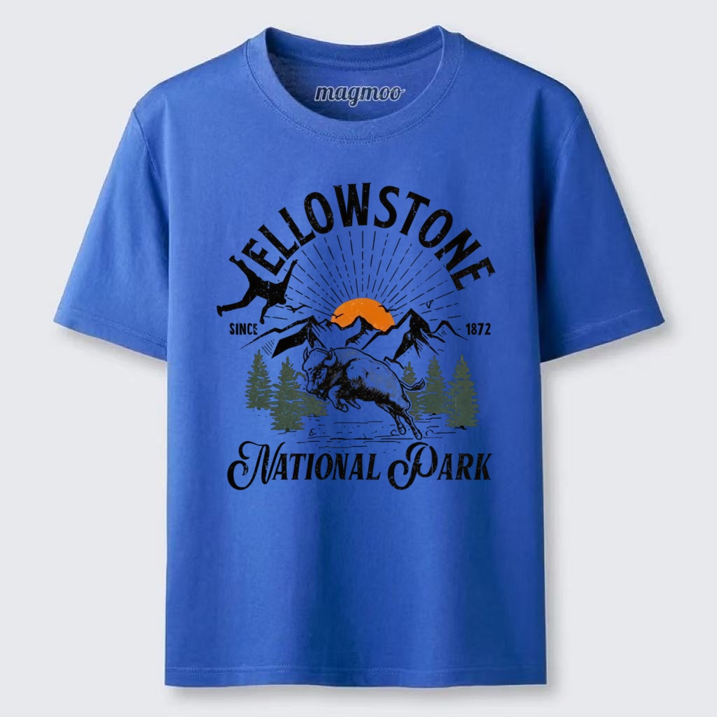 Magmoo Bison Yellowstone National Park Classic T-shirt
