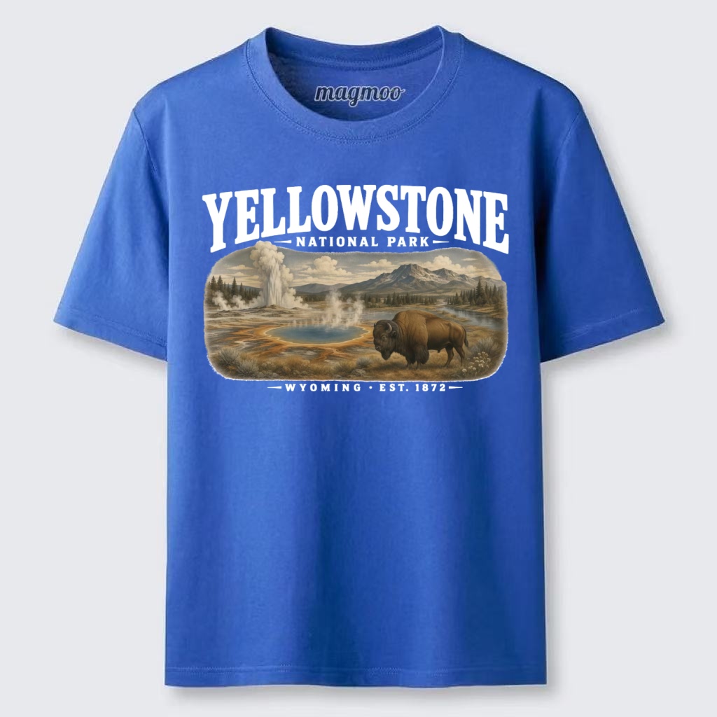Magmoo Yellowstone National Park Classic T-shirt