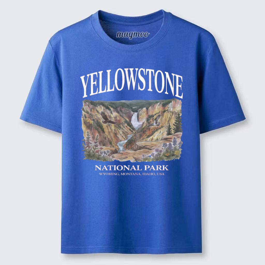 Magmoo Yellowstone National Park Vintage 90s Graphic Classic T-shirt
