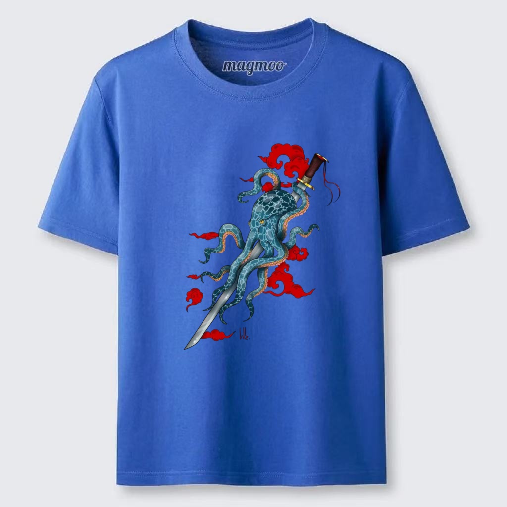 Magmoo Samurai Octopus T-shirt