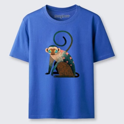Magmoo Retro Star Monkey Classic T-shirt