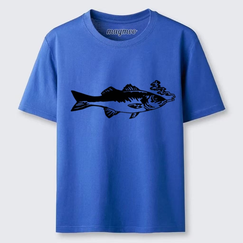 Magmoo Smoking Fish T-shirt