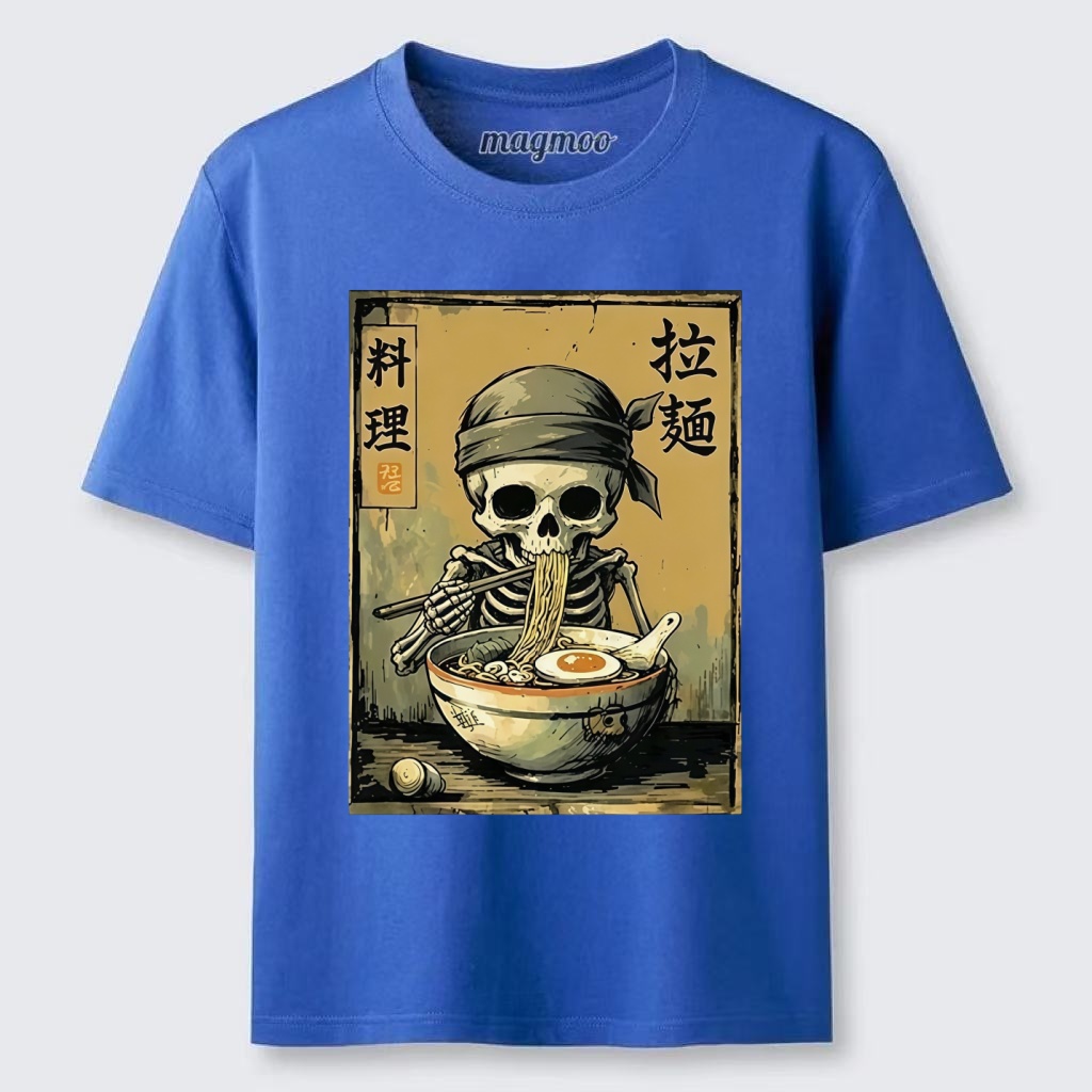 Magmoo Funny Skeleton Ramen Classic T-shirt