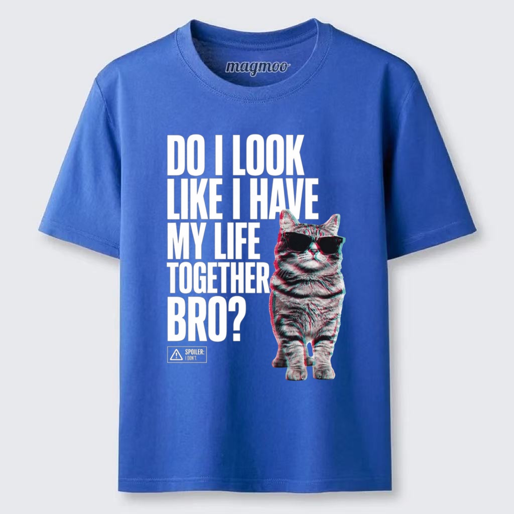 Magmoo Sarcastic Cool Cat Meme Classic T-shirt