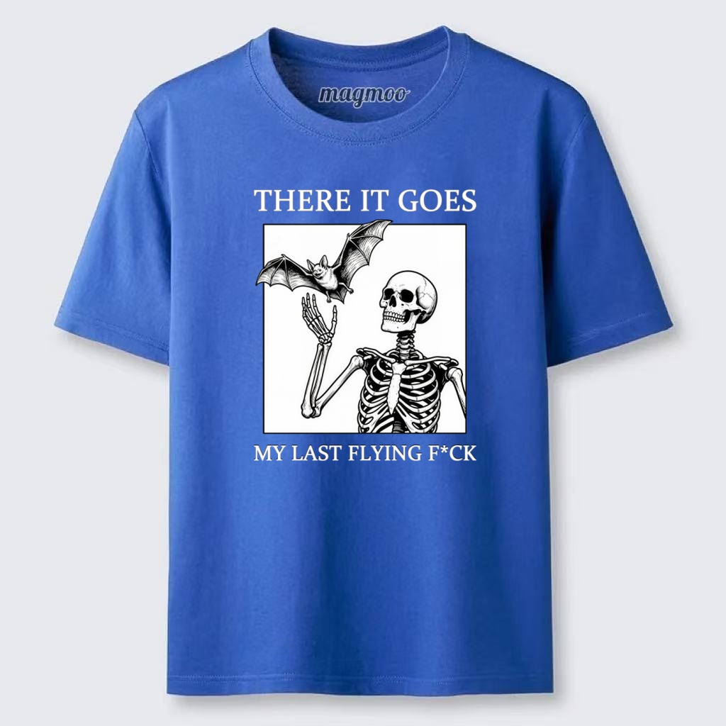 Magmoo Funny Skeleton Bat Meme Classic T-shirt