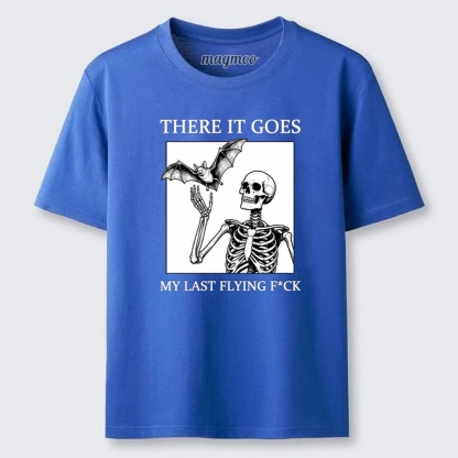Magmoo Funny Skeleton Bat Meme Classic T-shirt