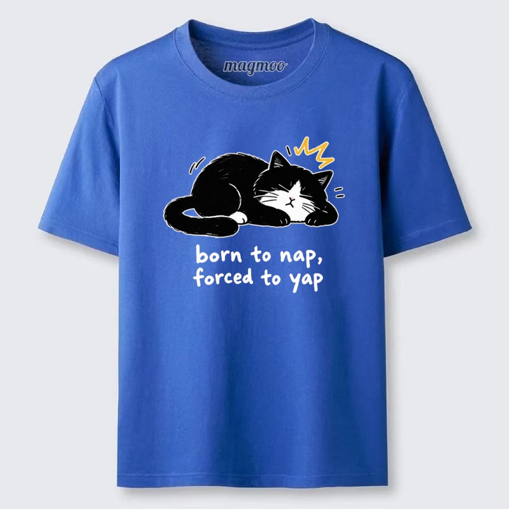 Magmoo Cute Lazy Cat Funny Meme Classic T-shirt