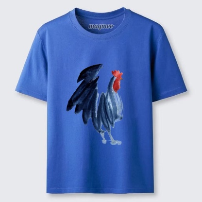 Magmoo Abstract Rooster Art T-shirt