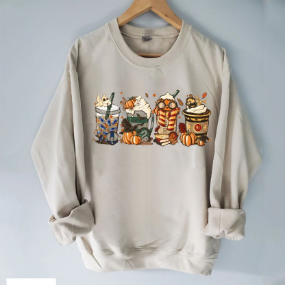 Halloween HP Coffee Sweatshirt-Magmoo