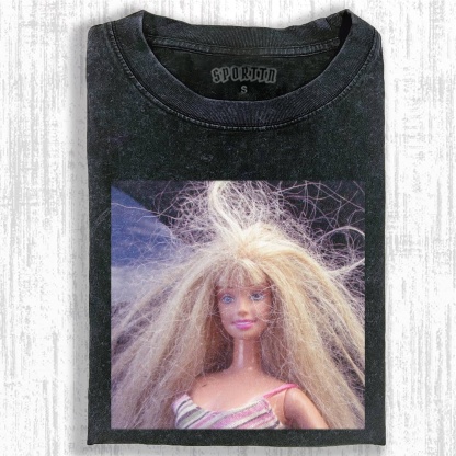 DOLL GIRL MEME T-SHIRT-Magmoo