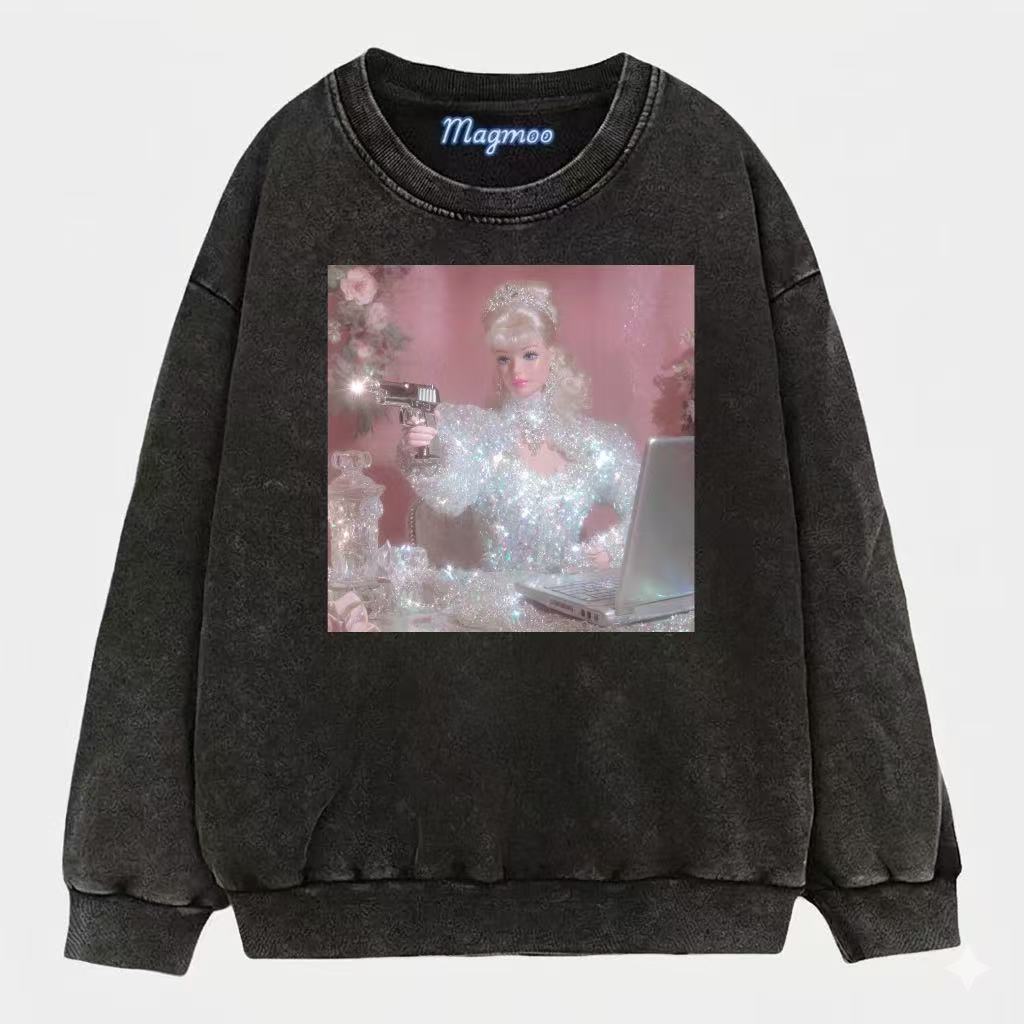 Funny Doll Face Girl Meme Shirt