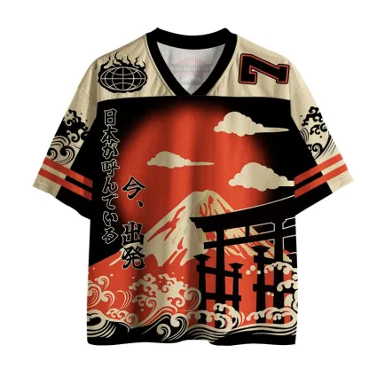 Magmoo Japan Let's Go Now Mesh Jersey-Magmoo