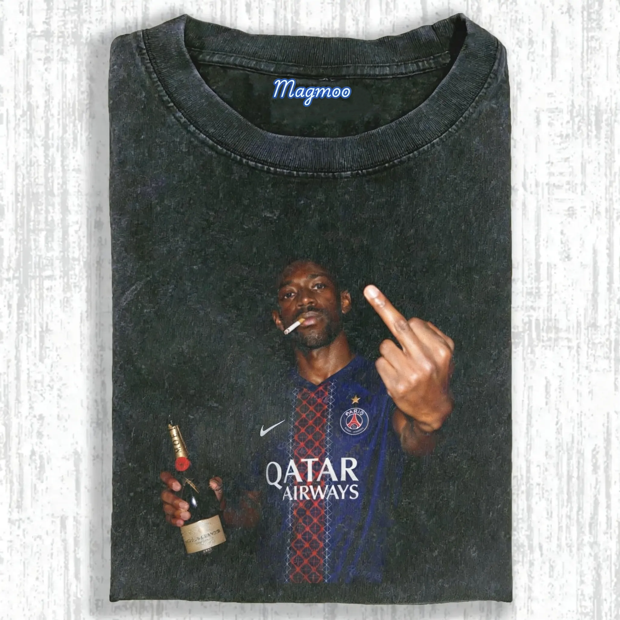 Washed Football Spirit Shirt