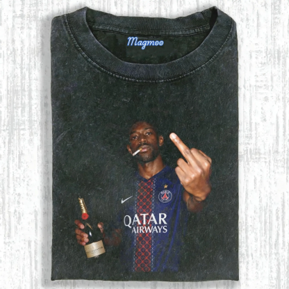 Washed Football Spirit Shirt