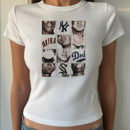 Vintage Baseball Bubblegum Women's Tee-Magmoo