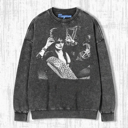 Horror 80s Dark Mistress Halloween T-shirt/Sweatshirt/Hoodie-Magmoo