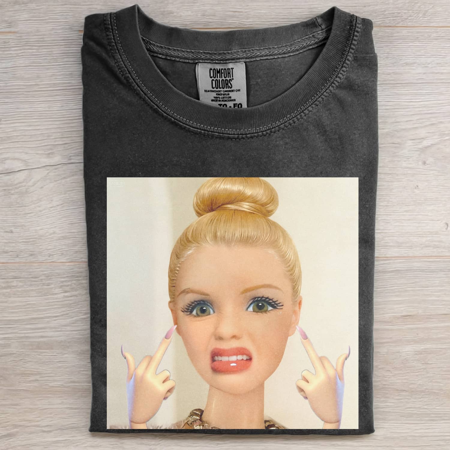 BARBIECORE MEME MOOD ICON TEE-Magmoo