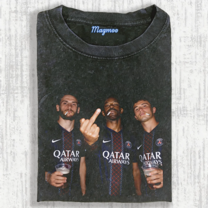 Washed Football Spirit Shirt
