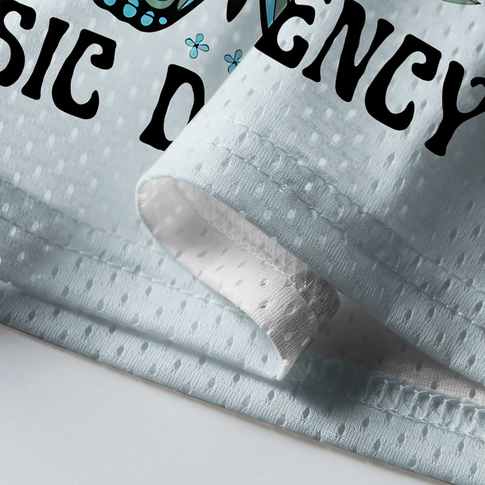 Magmoo Floral Butterfly：Radical Decency Mesh Jersey-Magmoo