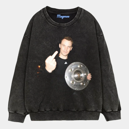 Washed Football Spirit Shirt