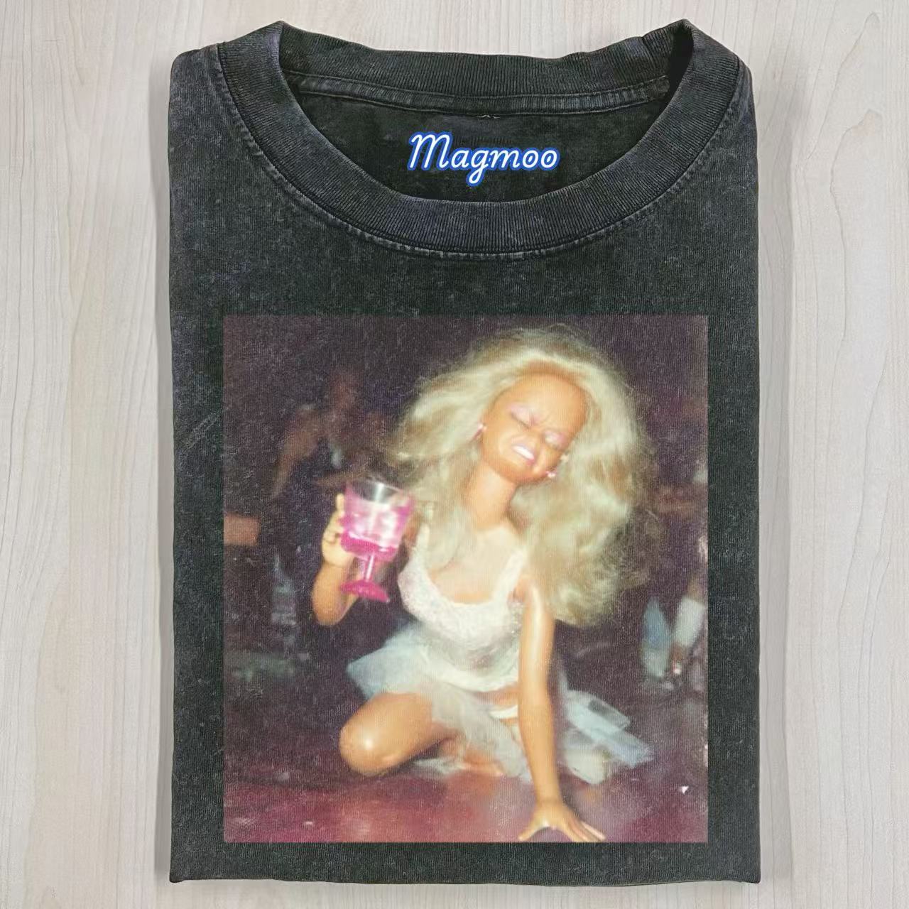 Funny Doll Face Girl Meme Shirt