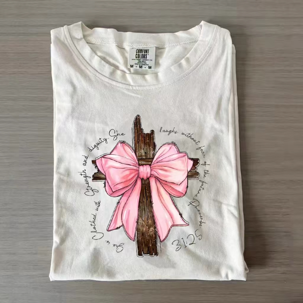 Bible Verse Bow T-Shirt