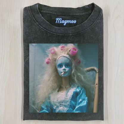 Funny Doll Face Girl Meme Shirt