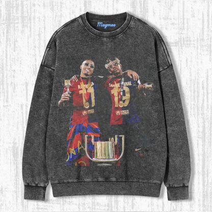 Washed Football Spirit Shirt