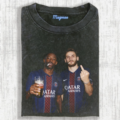 Washed Football Spirit Shirt