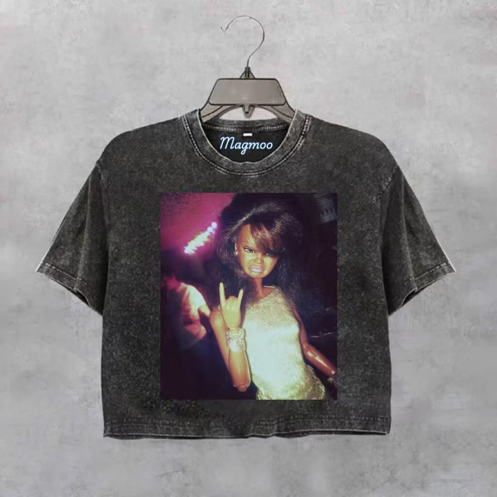 Funny Doll Face Girl Meme Shirt