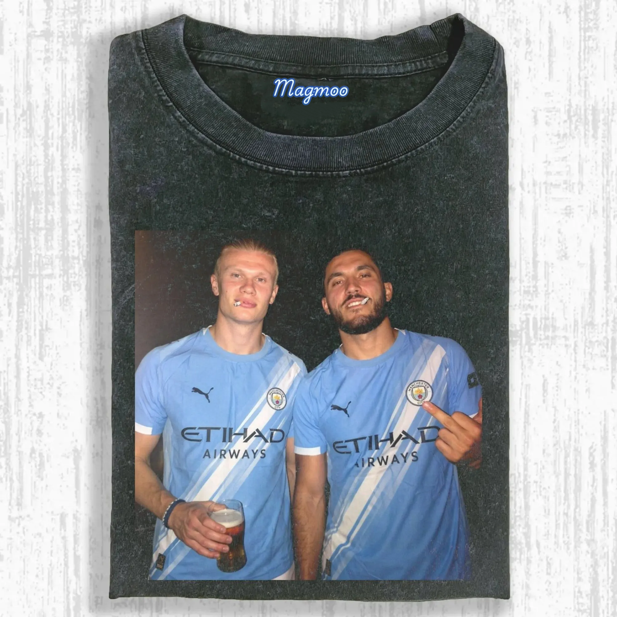 Washed Football Spirit Shirt