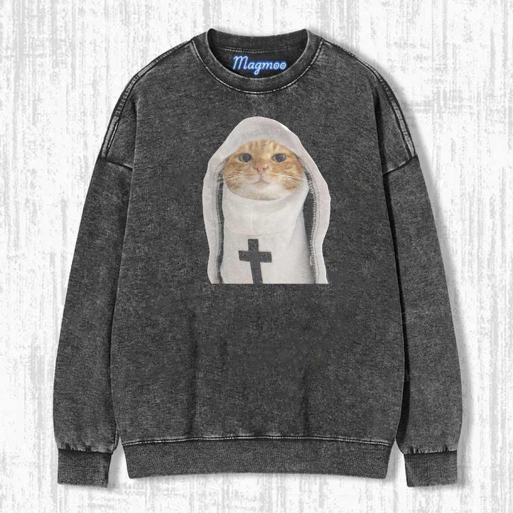 WACKY CAT T-SHIRT-Magmoo