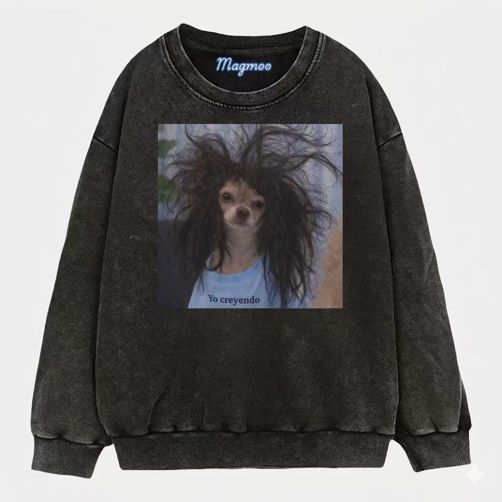 Messy Hair Chihuahua Shirt