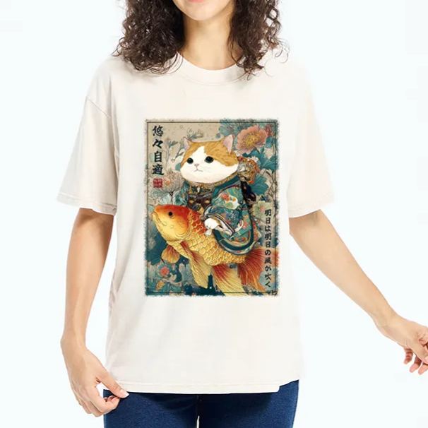 Magmoo Go with the Flow Washed T-Shirt