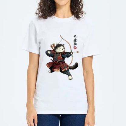 Magmoo Kyudo Samurai Cat Classic T-Shirt