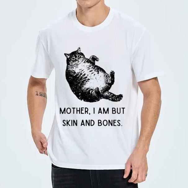 Magmoo Overweight Cat And Its Doting Owner Classic T-Shirt