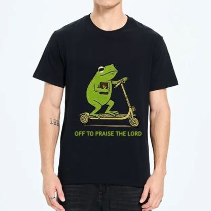 Magmoo Frog Went To Praise God Classic T-Shirt