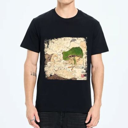 Magmoo Vintage Frog Painting Classic T-Shirt