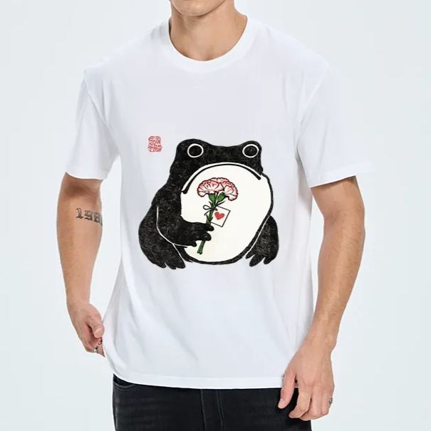 Magmoo The Frog Holding A Carnation Classic T-Shirt