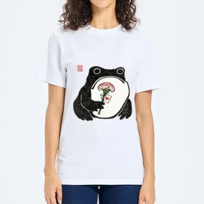 Magmoo The Frog Holding A Carnation Classic T-Shirt