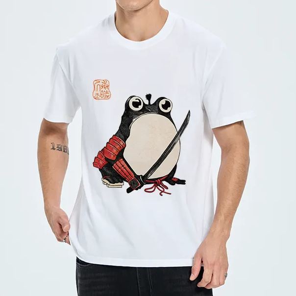 Magmoo Silly Samurai Frog Classic T-Shirt