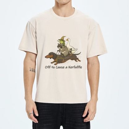 Magmoo Silly Animal Squad Adventure Washed T-Shirt