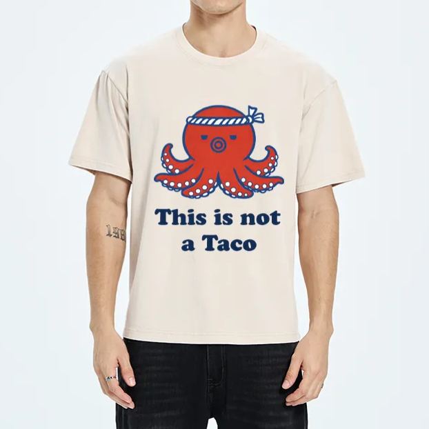 Magmoo This Is Not A Taco Washed T-Shirt